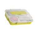 thumbnail image 3 of CNKOO Lunch Box Stainless Steel Leak-Proof Food Case Heat Insulation Meal Storage Container  Fruit Green  L, 3 of 10
