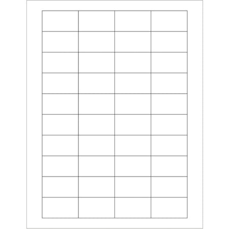 UPC: 0848109045085 | Tape Logic Rectangular Laser Labels 1 3/4 x 1 White 4000/Case LL161