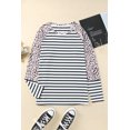 thumbnail image 1 of ABPHQTO Top Raglan Guepardo Rayas Blancas Mujer, 1 of 5