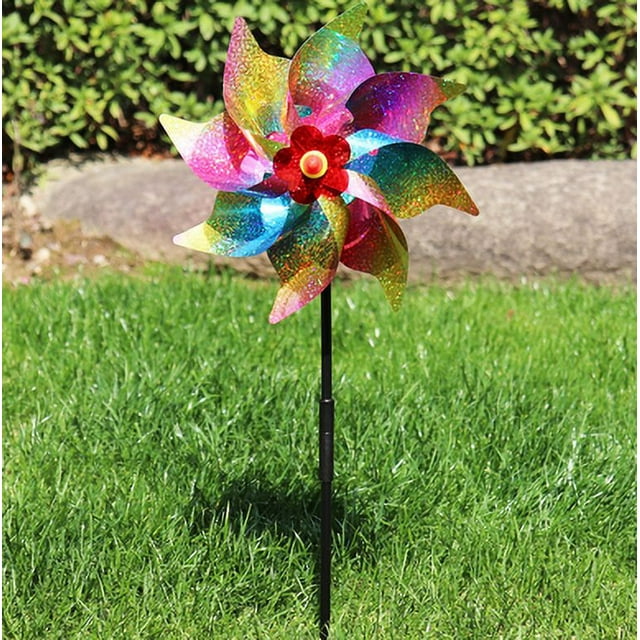 Maplenight Vibrant DIY Windmill Kit for Gardens & Play - Durable, Colorful, and Fun for All Ages
