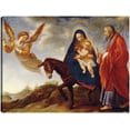 thumbnail image 1 of Cuadro Decorativo - La Huida a Egipto (entre 1648 y 1650) Jr  Impresión en canvas, estrechado., 1 of 2