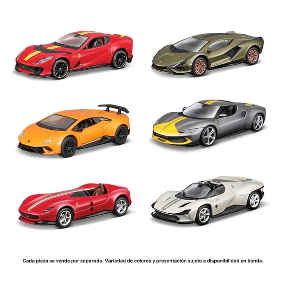 Vehículo de Juguete Maisto 1:64 Speed Icon Varios modelos 1 pieza