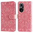 thumbnail image 1 of Funda tipo cartera GANGXUN para Huawei Nova 9 Pro , diseño girasol, cuero PU, soporte, cierre magnético, tarjetero, 1 of 5