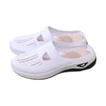thumbnail image 4 of Zapatillas de running para mujer, sin cordones, de malla flexible, ligeras, cómodas e informales, con plantilla suave para fitness, trotar y caminar., 4 of 9