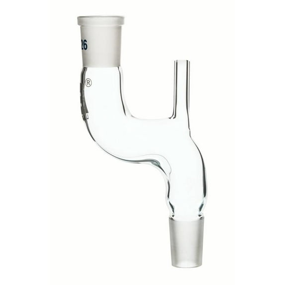 Swan Neck Adaptor, Socket and Cone Size 19/26, Borosilicate Glass - Eisco Labs