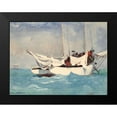 thumbnail image 2 of Homer, Winslow 18x15 Black Modern Framed Museum Art Print Titled - Key West, Hauling Anchor, 2 of 5