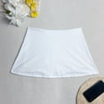 thumbnail image 5 of DHFJKG Womens Low Rise Athletic Skirt With Built In Shorts Stretchy Tennis Skirt Mini Skorts For Sports Golf Trendy Skirt, 5 of 9