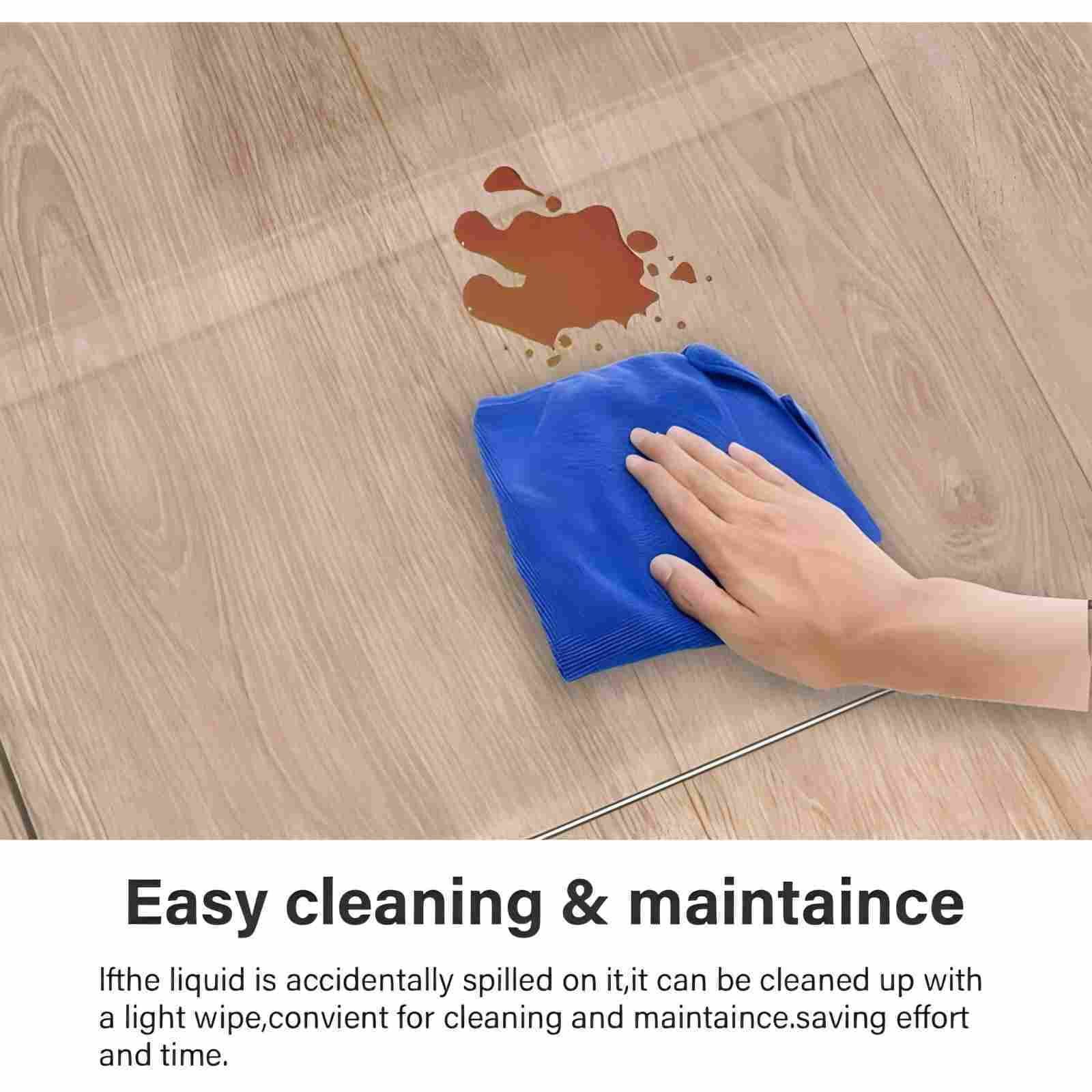 Lumora 36.9" x 46" Heavy Duty Hard Tempered Glass Mat Glass Chair Mat,Clear
