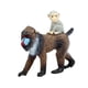 thumbnail image 2 of Figura de chimpancé , juguete preescolar, figuras de acción, modelo de , de para sala de estar, estantería, decoración de armario Estilo B Yotijar Estatuilla de chimpancé, 2 of 8