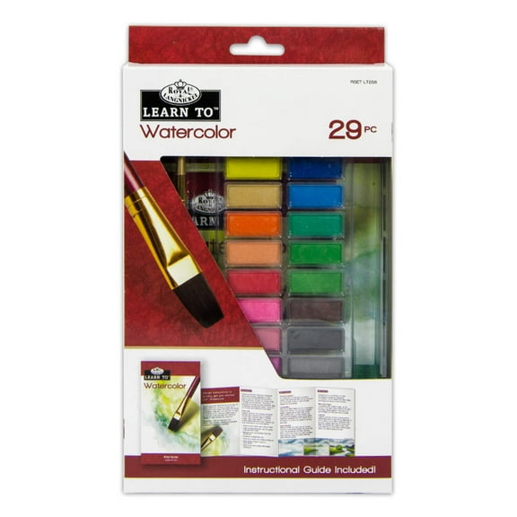 Royal & Langnickel Learn To™ 29pc Watercolor Cake Art Set