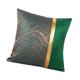 thumbnail image 4 of Funda de almohada BLESIY cuadrada 45 cm x 45 cm suave decoración hogar Verde, 4 of 8