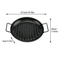 thumbnail image 2 of Poêle à Griller de Fête Antiadhésive Poêle à Viande Cuisson avec Poignées BBQ Carton Acier, 2 of 10