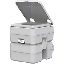 SEAFLO Portable Toilet for Marine, RV, Camping and Boat (5.3 Gallon)