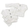 Gerber 4-Pack Long-Sleeved Side-Snap Shirt- 0-3 Months