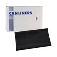thumbnail image 2 of Boardwalk H8046WKK 40 in. x 46 in. 45 Gallon 1.7 mil Linear Low Density Industrial Flat Pack Can Liners - Black (100/Carton), 2 of 7