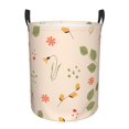 thumbnail image 1 of DouZhe Grands Paniers à Linge Pliables Imperméables, Imprimés de Pâques Floral Printemps Circular Hamper avec Poignées, 1 of 6