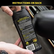 Meguiar’s Ultimate Black Plastic Restorer, White, Liquid – Restores Car Shine, 12 Oz