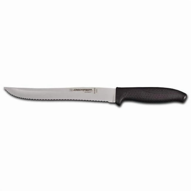 Dexter 1112499 Trancheuse Utilitaire Festonnée de 8 Po avec Poignée Noire