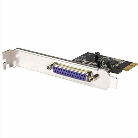 StarTech.com Newer version available PEX1P2: 1 Port PCI Express Dual Profile Parallel Adapter Card - SPP/EPP/ECP - 1x DB25 IEEE 1284 PCIe Parallel Card (PEX1P)