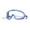 Blue & White, variant on Hariumiu Swimming Goggles for Kids 6-14, Kids Swim Goggles with Ear Plugs, Wide Vision Transparent Swimming Goggles for Swimming Pool Beach Boys Girls