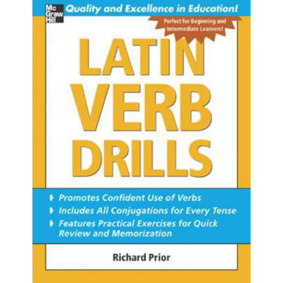 Pre-Owned Latin Verb Drills (Paperback) 0071453954 9780071453950