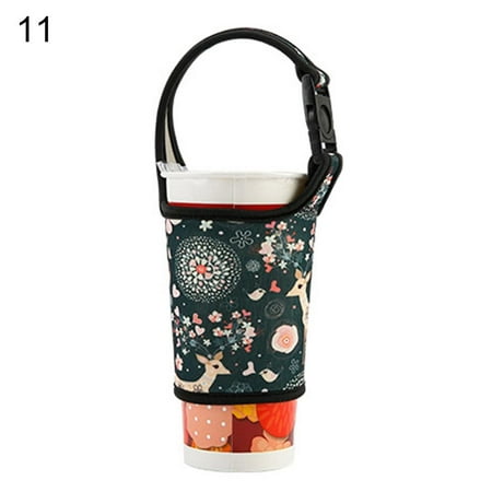 

Portable Neoprene Insulated Sleeve Carrier Holder Outdoor Travel Water Bottle Sports Bag for 700cc Milk Tea Coffee Tumbler Cup