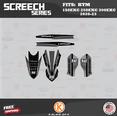 thumbnail image 2 of Kalair GFX Graphics Kit for KTM ENDURO 2-STROKE 150EXC,250EXC and 300EXC (2020-2023) Screech Series, 2 of 5