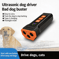 thumbnail image 6 of Dog Barking Control Devices three Sensors Anti Barking Device with Training/Deterrent Modes Dog Whistle to Stop Barking Ultrasonic Dog Barking Deterrent with LED Flashlight 50 ft Range, Rechargeable, 6 of 11