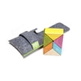 thumbnail image 1 of 6 Piece Tegu Pocket Pouch Prism Magnetic Wooden Block Set, Tints, 1 of 4