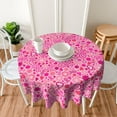 thumbnail image 6 of Breast Cancer Tablecloth Round 60 Inch Table Cloth Cover Mat Holiday Party Decoration for Dining Room Home Kitchen Picnic, 6 of 6