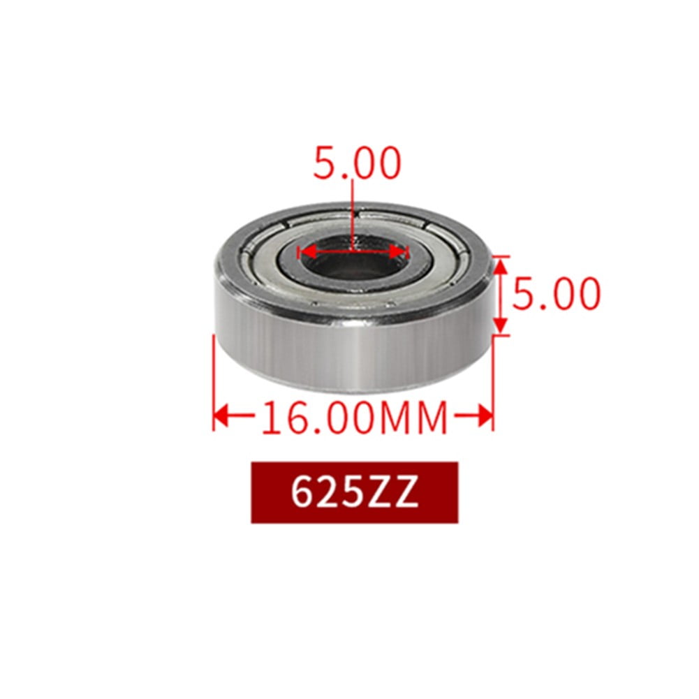 625ZZ CHOOSE QTY 5x16x5 mm Double Metal Shielded Ball Bearing