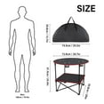 thumbnail image 5 of Camping Table, Waterproof Canvas: Durable Material Protects Against Elements, Easy To Clean: Simple Maintenance Ensures Fresh Look For Every Event, 5 of 5