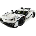 thumbnail image 4 of LEGO Technic Koenigsegg Jesko Absolut White Hypercar, Sports Car Building Toy Set for Boys and Girls, Vehicle Racing Car for Kids, Buildable Model Kit, Sports Car Toy, Motor Enthusiasts’ Gift, 42184, 4 of 8