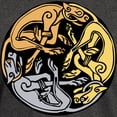 thumbnail image 3 of CafePress - Celtic Chasing Hounds 1 Dark T Shirt - Men's Classic Graphic Cotton T-Shirt, 3 of 4