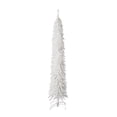 thumbnail image 6 of Home Heritage 7' 150 LED Pre-Lit Artificial Christmas Tinsel Tree, White, 6 of 12