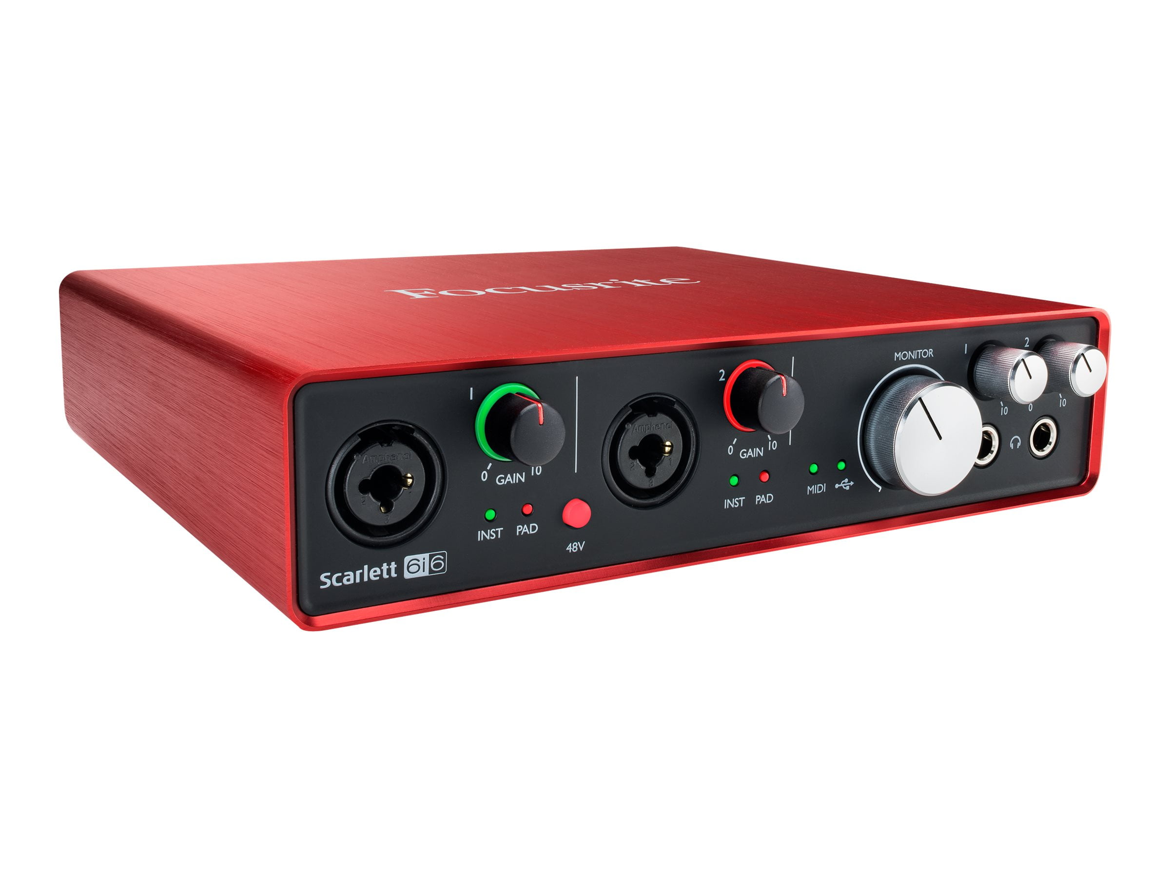 Focusrite Scarlett 6i6 (2nd Gen) - Audio interface - 24-bit - 192