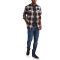 thumbnail image 4 of George Men's and Big & Tall Long Sleeve Flannel Shirt, up to size 3XLT, 4 of 4