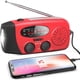 thumbnail image 1 of Radio portátil multifunción con manivela manual para prevención de desastres con luz LED de emergencia inalámbrica con 3 LED, 1 of 5