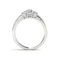 thumbnail image 3 of 1/2 Carat T.W. Diamond Three-Stone 14kt White Gold Engagement Ring, 3 of 5