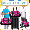 thumbnail image 6 of Jiaoprinted Personalized Sport Duffel Bag, Custom Cheer Dance Bag with Name, Customized Sport Gym Bag for Cheerleaders, Travel Duffle Bag for Women, Pink Glitter, 6 of 7