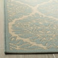 thumbnail image 3 of SAFAVIEH Linden Bryony Damask Area Rug, Cream/Aqua, 9' x 12', 3 of 6