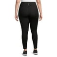 thumbnail image 3 of LegEnd Women's Plus Size High Waisted Active 25" Leopard Leggings with Phone Pocket, 3 of 6