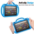 thumbnail image 3 of Funda para tablet AVAWO Kids para Fire HD 10 y Fire HD 10 Plus, color azul, 3 of 9