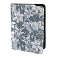 thumbnail image 2 of Pofeuu Lilies Flowers Print Travel Document Organizer Passport Holder Men Women for Family (6.5 in x 4.5 in),Wallet Holder Credit Card Clutch Bag Case, 2 of 5