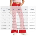 Puntoco Girls Star Print Flare Pants Button Zip Bootcut Trousers with ...
