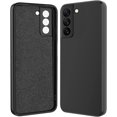 thumbnail image 2 of Funda protectora para cámara para Samsung Galaxy S22, funda de silicona para Samsung S22 5g, funda protectora a prueba de golpes, delgada, flexible, elegante - Negro, 2 of 5
