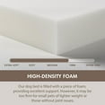 thumbnail image 4 of Orthopedic Calming Dog Bed for Large Dogs, Anti Anxiety Pet Beds with Supportive Foam, Removable Washable Oval Pets Couch, Fluffy Cuddle Bolster Cushion, Beige, 4 of 6