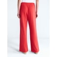 thumbnail image 4 of Free Assembly Women's and Women's Plus Wide Leg Sueded Terry Sweatpants, 30" Inseam, Sizes XS-4X, 4 of 6