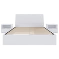 thumbnail image 2 of Nexera Porter Ensemble de Chambre à Coucher 4 Pcs à Double Rangement, Blanc, Double, 2 of 6