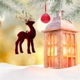 thumbnail image 6 of Niusricy Christmas Tree Decoration Deer Pendant Doll, Shine Sequin Elk Hanging Ornaments Festival Home Decorations Crafts, 6 of 6